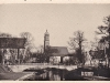 Ein Blick auf die Martinskirche und die alte Vilsbrücke in Amberg